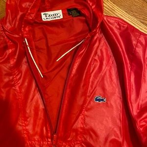 Vintage IZOD Lacoste windbreaker size large